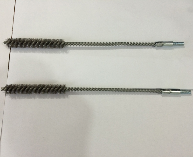 Stainless Steel Wire Tube or Polishing Brush with Screw (YY-594)