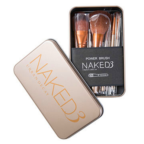 12PCS Gold Professional Naked3 Makeup Brush Kit with Wholesale Price