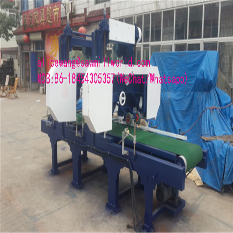 China Brand Cheap Multiple Heads Horizontal Band Sawmill