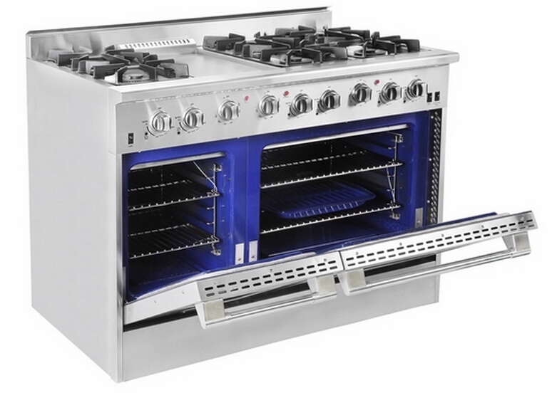 48 Inch Heavy Duty Commercial Freestanding Cooker