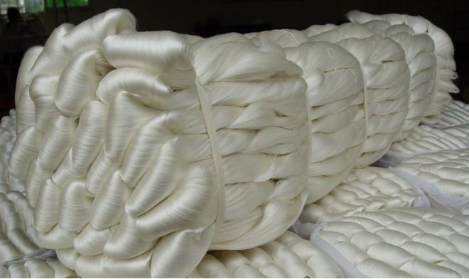 100% Pure Spun Silk Yarn for Suit/Carpet/Tie/Scarf