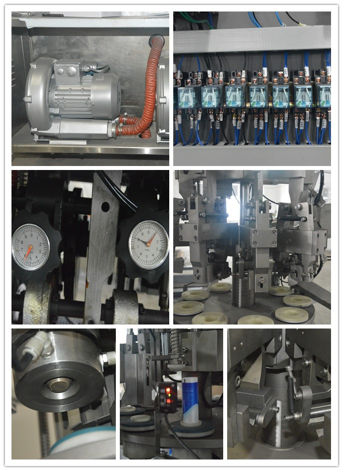 Shoe Polish Tube Filling and Sealing Machine