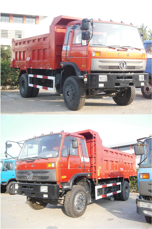 Mini Dongfeng 4*2 Dump Truck 8tons for Bricks and Sand