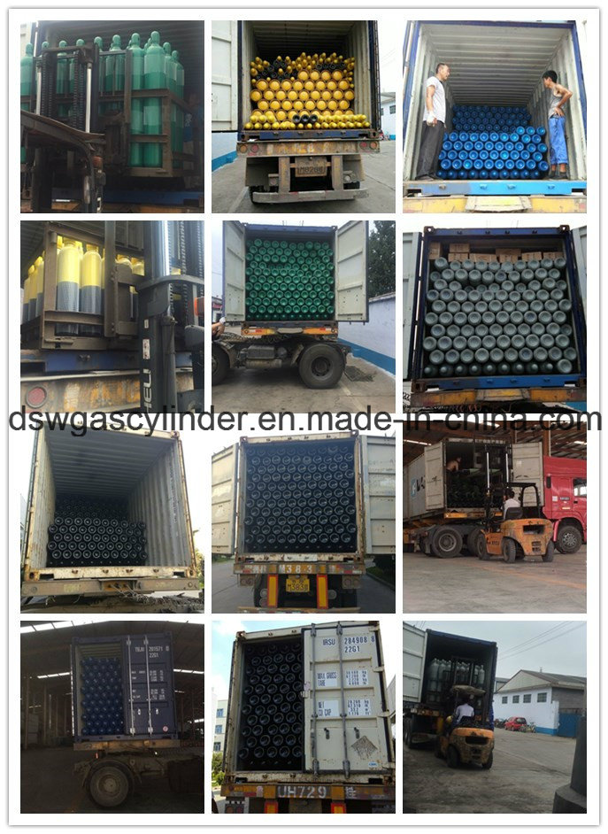 10L Seamless Steel Oxygen/O2 Cylinder for Welding