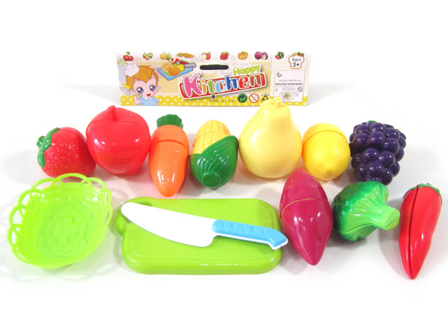 Mini Plastic Food of Kitchen Play Set