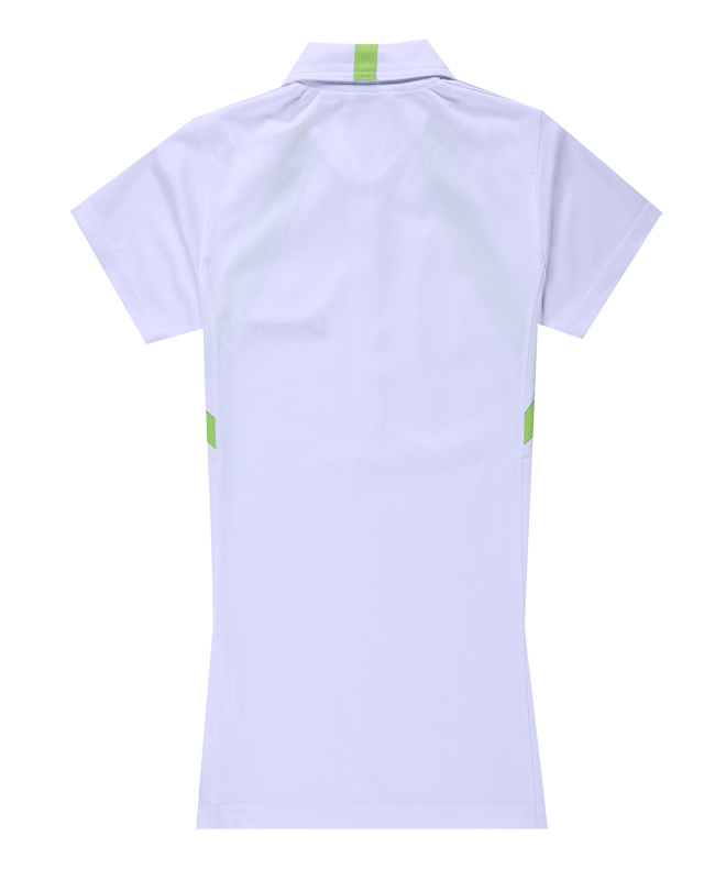 White 100% Polyester Quick Dry Fit Polo/Golf Shirt