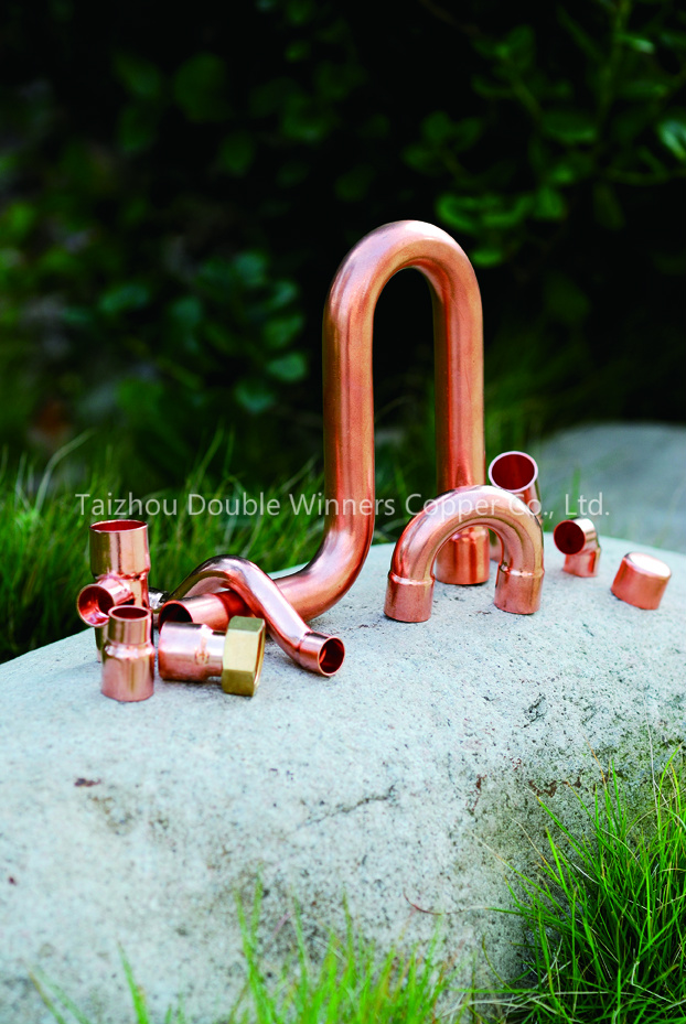 Short Street Radiu 90degree Elbow Copper Fitting for Refrigeration