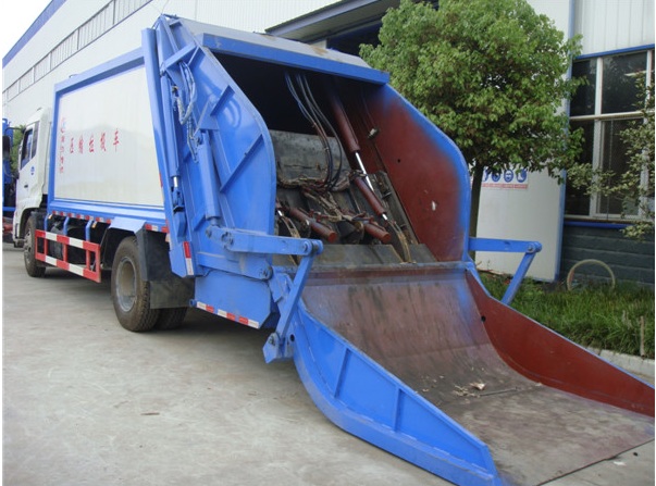 Heavy 4X2 Dongfeng 8tons Compression Garbage Truck 10m3 Garbage Compactor Truck