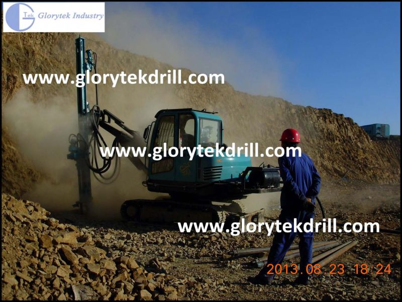 30m Multi-Fuctional Crawler Type Rock Drilling Machine (GL120YW)