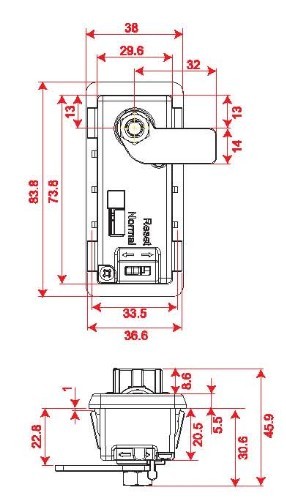 Keyless Door Digital Cabinet Lock