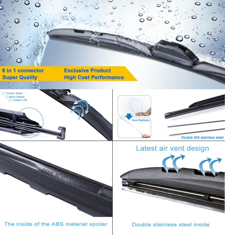 T191 Car Accessories J-Hook Arm Multifit Windshield Wiper