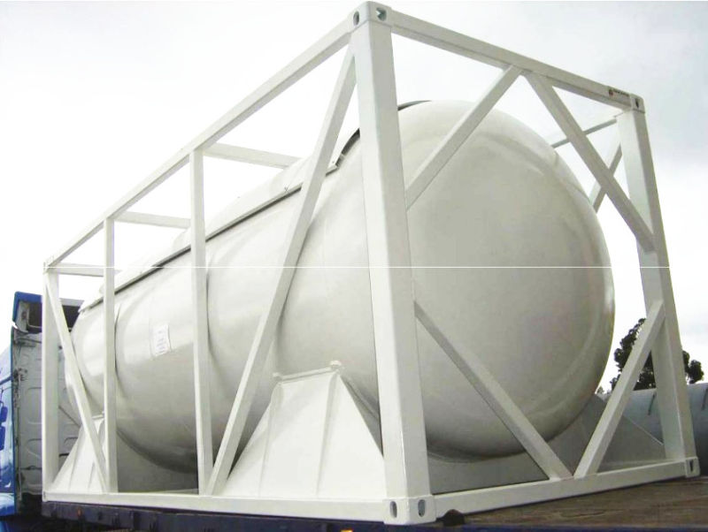 40' LPG Gas Transport for 40feet LPG ISO Tank Container