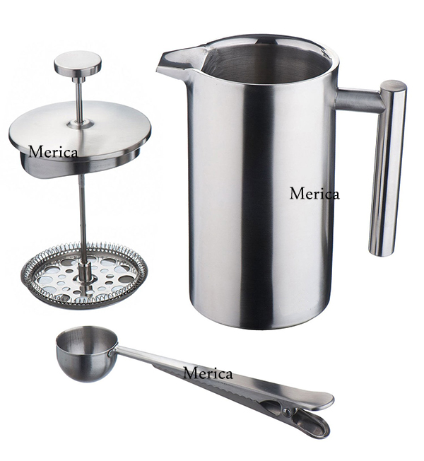 Stainless Steel Coffee Cafetiere Coffee Pot