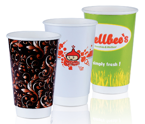 16oz Paper Cup (Cold/Hot Cup) Drinking Coffee Cups, Cold Drink Cups