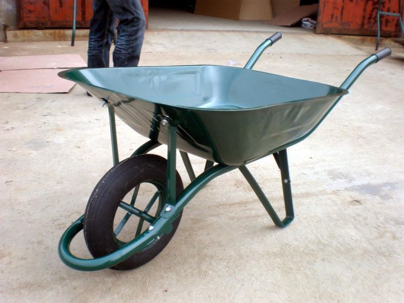 Green Construction Wheel Barrow Wb6400