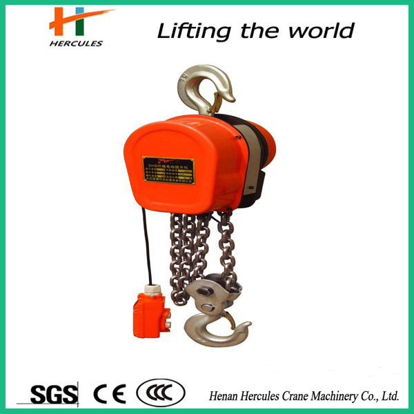 Fixed Type Electric Power Chain Hoist with Hook