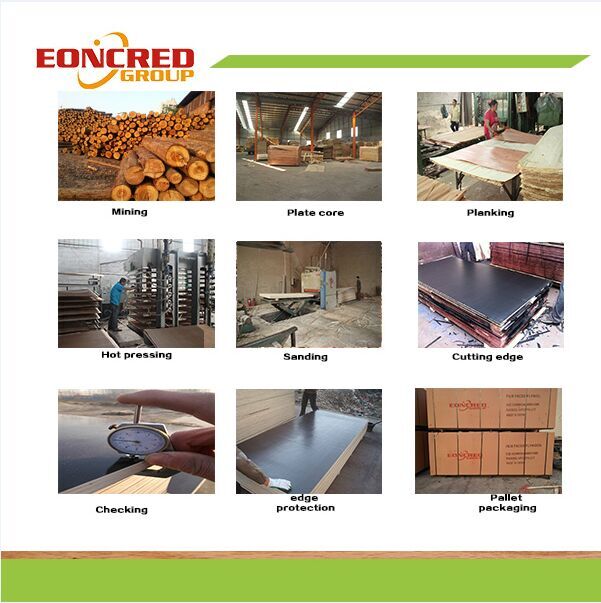 21mm Brown Film Faced Plywood for Construction Plywood