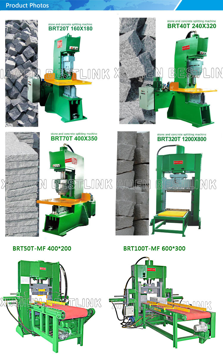 20-320ton Floating Blade Natural Granite Stone Splitting Machine