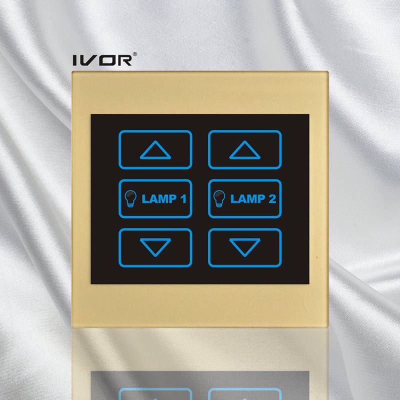 1 Gang Dimmer Switch in Acrylic Outline Frame (SK-LT100-D1)