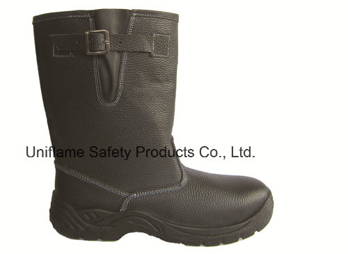 Ufa069 Metalfree Safety Shoes Suede Leather Safety Shoes