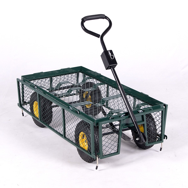 Heavy Duty Garden Trolley Track Cart