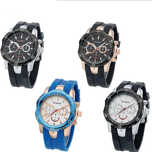 Newest Mold Japan Movement Silicon Fashion Sport Watch