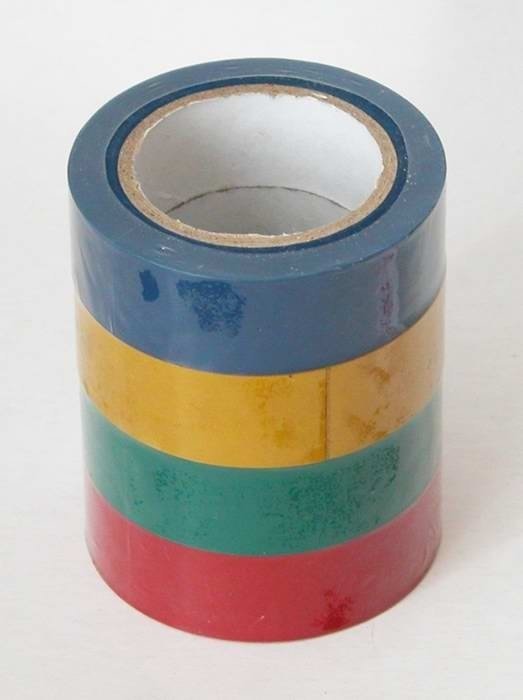 Single Sided Thick Rubber Low Voltage Adhesive PVC Electrical Insulation Tape