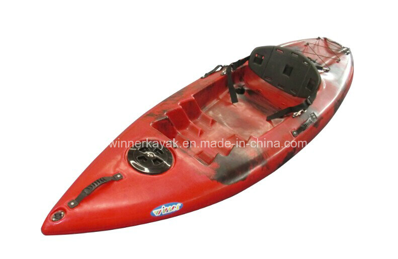 Hot Selling Plastic Single Sit on China Kayak