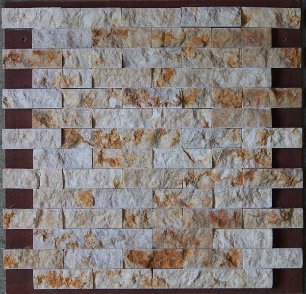 New Beige Marble Mosaic for Wall Decoration (HSM191)