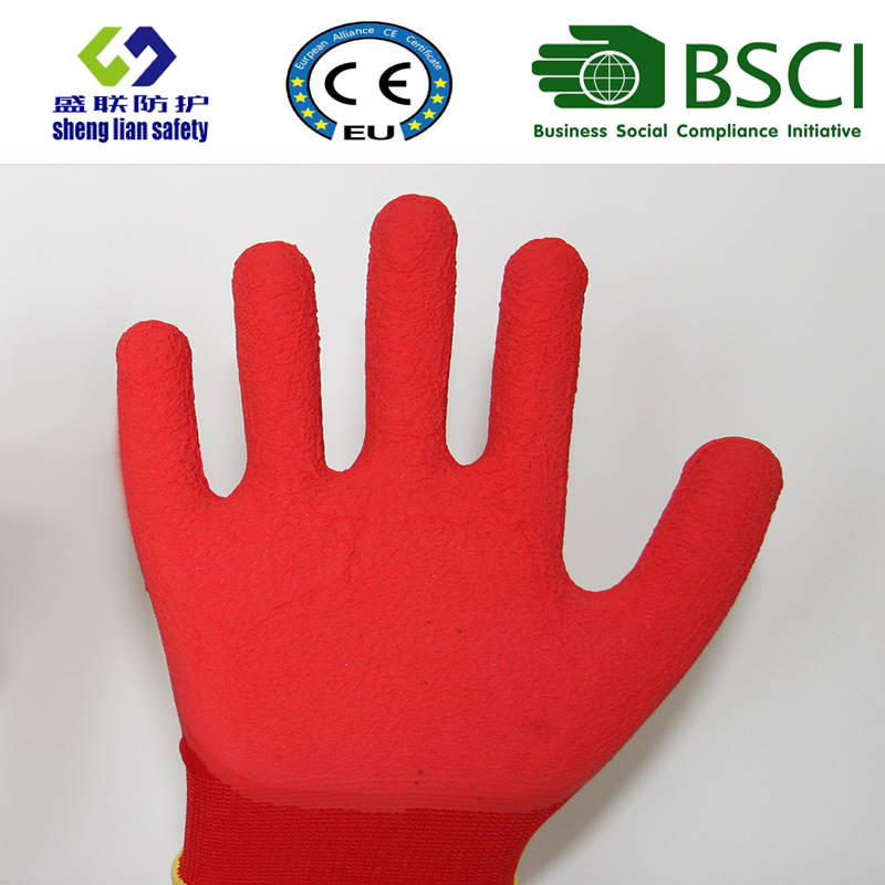 Foam Latex Coated Gardening Work Safety Gloves