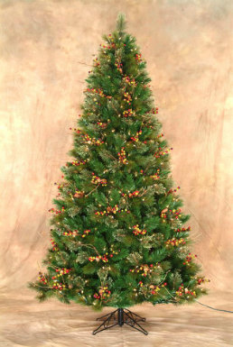 Green Color PVC Film for Christmas Tree