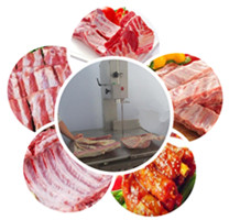 Band Saw Meat Ribs Bone Frozen Fish Cutting Machine