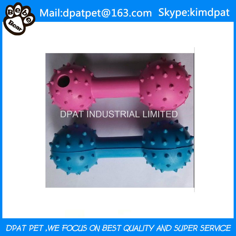 Custom Color Made 12*3.5cm Soft Rubber Tires Pet Toy for Dog