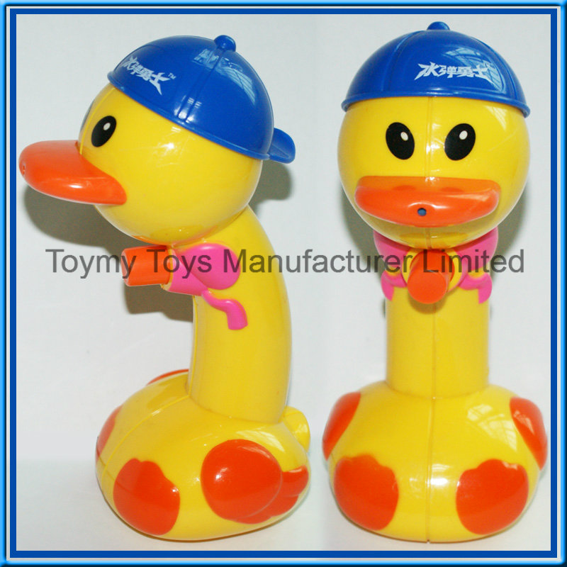 Chenghai Summer Swimming Plastic Cartoon Yellow Duck Water Gun Toy