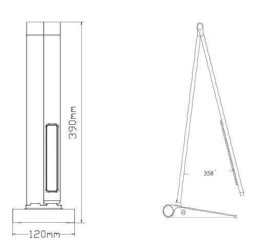 2014 New Design Ipost LED Table Light