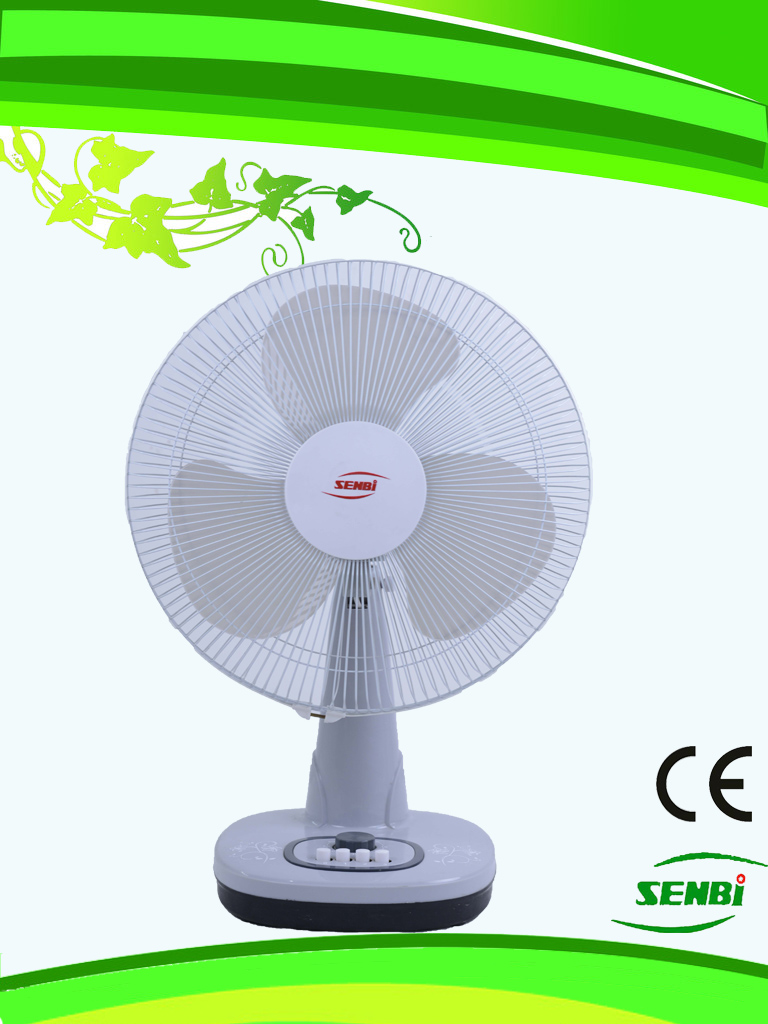 16 Inches DC 12V DC Fan Colorful Table Fan Desk Fan (SB-T-DC40O)