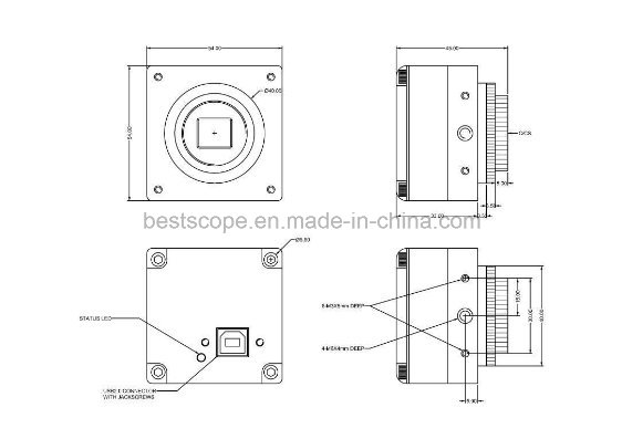 Bestscope Buc3b-130c Industrial Digital Cameras