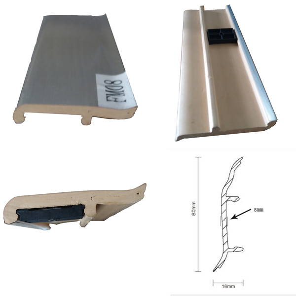 Best Price High Quality Plastic Skirting Board PVC Skirting Board