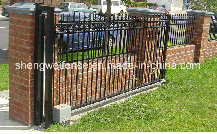 High Quality Wrought Iron Picket Fence Factory