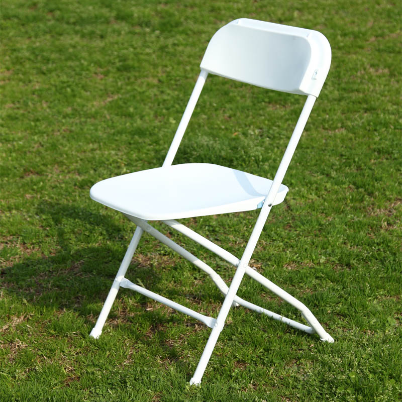 White Party Poly Folding Chair for Banquet