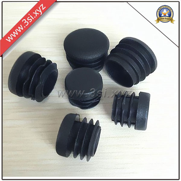 Black Plastic Round Screw Plug for Shelf (YZF-H311)