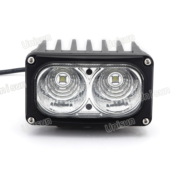 6inch 24V 30W Rectangle Heavy Duty LED Truck Light