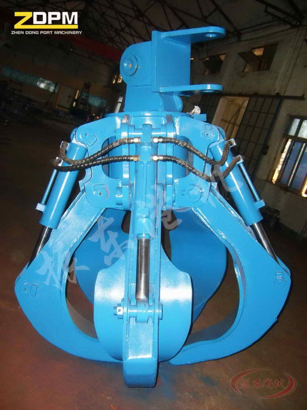 Electric Hydraulic Orange-Peel Grabs Pig Iron Grab/ Steel Scrap Garbage Grab