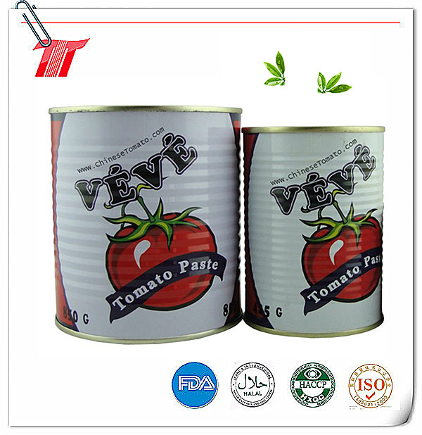 400g Veve Brand Organic Canned Tomato Paste