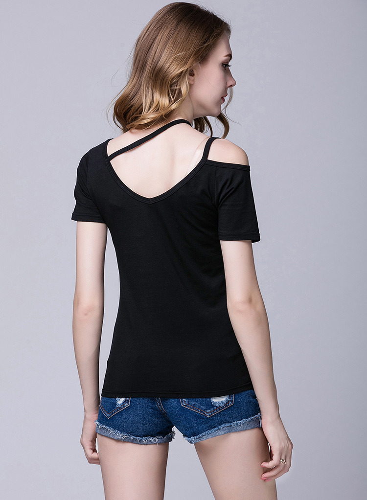 2017 T Shirt Wholesale China Custom T-Shirt Women Short Sleeve Blank Distressed T Shirts