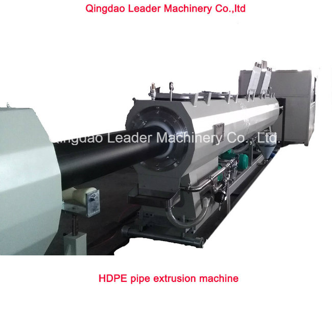 Metering Feeder Control HDPE Gas Water Pipe Extrusion Machine