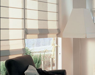 Motorized Roman Blind