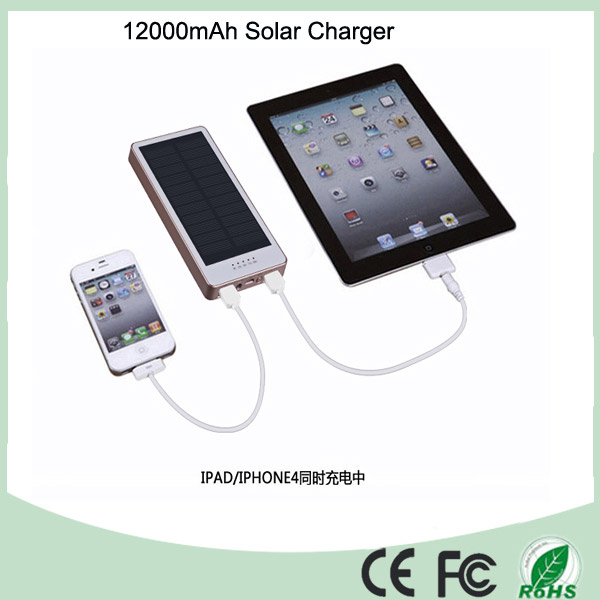 Dual USB Solar Charger Power Bank for iPhone (SC-1688)