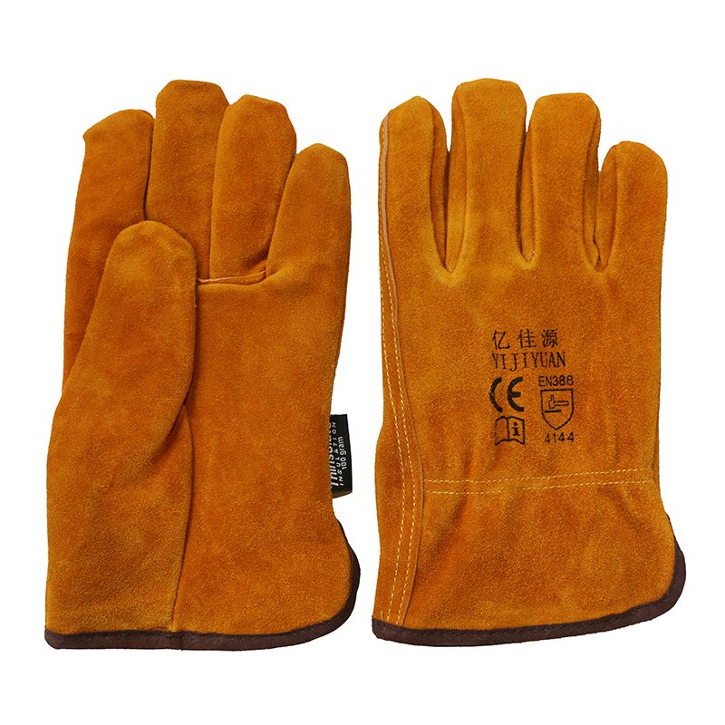 Thinsulate Full Lining Winter Warm Cow Leather Drivers Driving Gloves