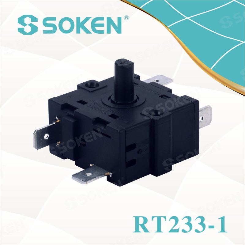 Soken 4 Position Oven Rotary Switch